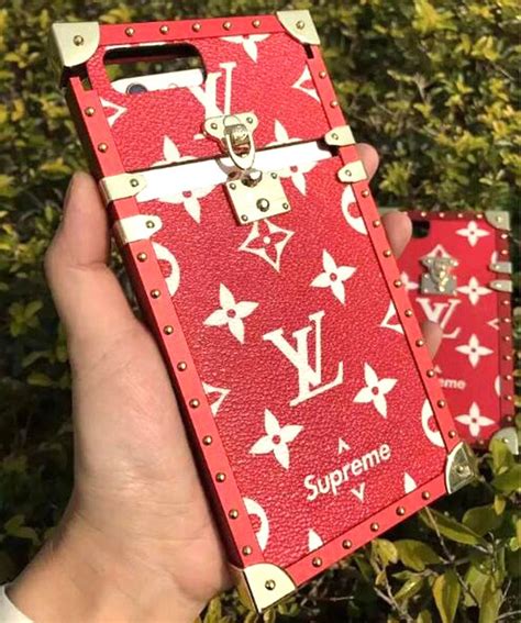 supreme louis vuitton trunk phone case replica|upcycled louis vuitton cases.